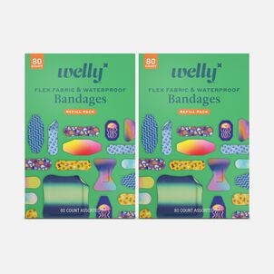 Welly Bravery Bandages Family Pack Carton Assorted, 80 ct. (2-Pack)